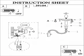 Бра Eglo ПРОМО Basilano 1 39104