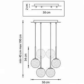 Подвесной светильник Lightstar Bari 815260