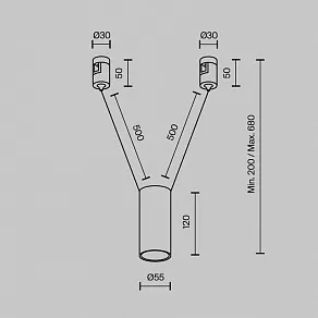 Подвесной светильник Maytoni Focus Led TR157-1-12W4K-PT