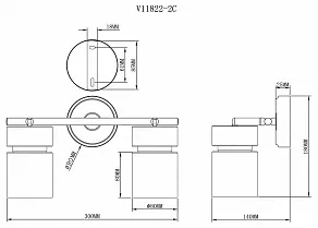 Спот Moderli Almero V11822-2C
