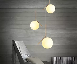 Подвесной светильник Italline Bolla Bolla SP 6212/200 brass