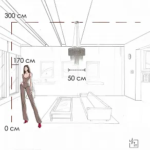 Подвесной светильник Loft it Opera 10406/500