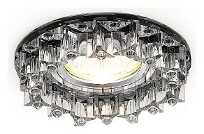 Встраиваемый светильник Ambrella Crystal K370 K370 BK