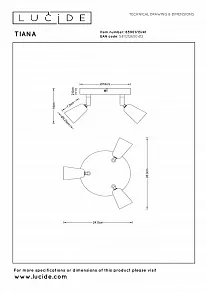 Спот Lucide TIANA 65901/13/41