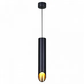 Подвесной светильник Reluce Technical 16007 16007-0.9-001LD 300mm GU10 BK+GD