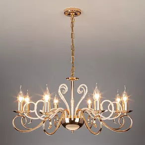 Подвесная люстра Eurosvet Silva 60090/8 золото