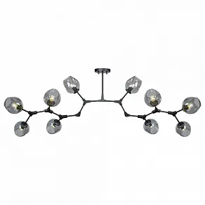 Люстра на штанге AM-Group LOFT LOFT-10 BK