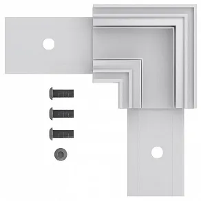 Соединитель угловой L-образный для треков накладных ST-Luce SKYLINE 48 ST1007.519.00