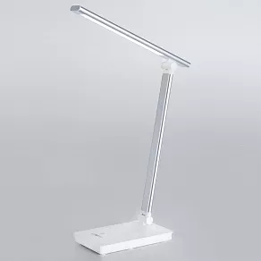 Настольная лампа офисная Eurosvet Brooklyn 80423/1 серебристый 5W