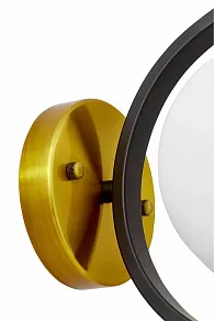 Бра LUMINA DECO Donzano LDW 8034-1 BK+MD