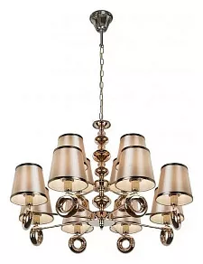 Подвесная люстра iLamp Brooklyn P2401-8+4 Nickel