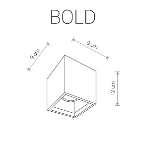Накладной светильник Nowodvorski Bold 9388