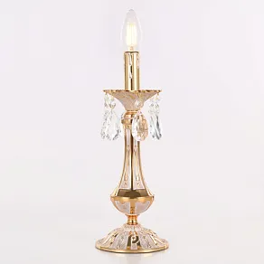 Настольная лампа декоративная Bohemia Ivele Crystal AL77 AL77100L/1-32 GW