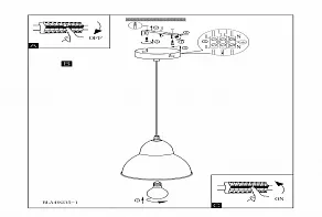 Подвесной светильник Eglo ПРОМО Truro 49235