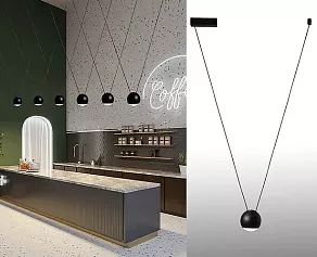 Подвесной светильник Italline IT03-1424 IT03-1426 black