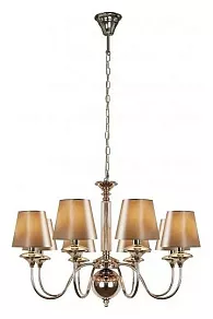 Подвесная люстра iLamp Rolling P2406-8 Nickel