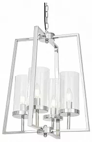 Подвесная люстра LUMINA DECO Fedi LDP 1247-4 CHR