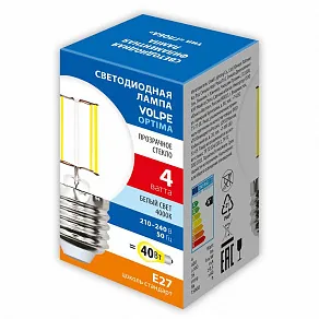 Лампа светодиодная Volpe  E27 4Вт 4000K UL-00008305