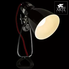 Настольная лампа декоративная Arte Lamp Dorm A1409LT-1BK