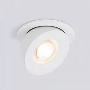 Встраиваемый светильник Elektrostandard Pruno Pruno белый 8W 4200К (25080/LED)