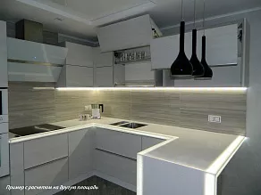 Готовое решение подсветка рабочего пространства на кухне Arlight  26