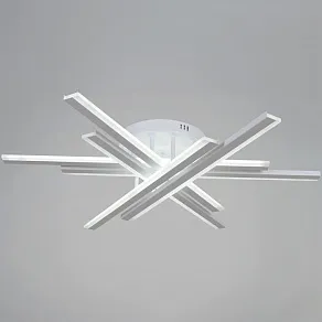 Люстра на штанге Reluce  16090-0.3-06 BK/WH