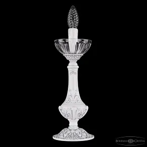Настольная лампа декоративная Bohemia Ivele Crystal AL7801 AL78100L/12 WMN P Clear/M-1H