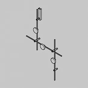 Трек накладной Maytoni FLARITY TFC-Flar-W01-PT