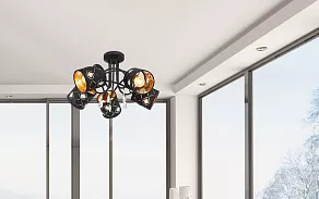 Люстра на штанге Globo Abbey 15448-5D