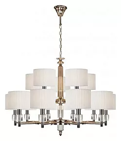 Подвесная люстра iLamp Alexa P2404-10+5 Nickel