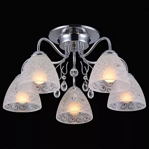 Потолочная люстра Natali Kovaltseva 11453 11453/5C CHROME