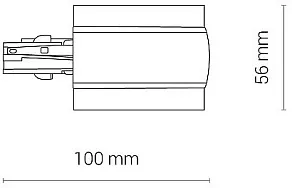 Токопровод правый Nowodvorski Ctls Power 8690