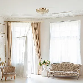 Потолочная люстра Maytoni Karolina DIA120-06-G