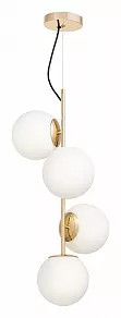 Подвесная люстра LUMINA DECO  LDP 6041-4 GD