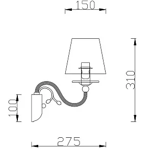 Бра Rivoli Firenze A1 AB Б0038433
