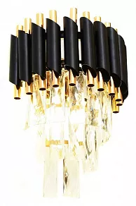 Накладной светильник LUMINA DECO Funneli LDW 6003-2 BK+F.GD