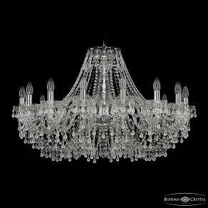 Подвесная люстра Bohemia Ivele Crystal 1410 1410/16/360 Ni V0300