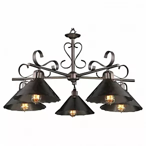 Подвесная люстра Maytoni Iron H104-55-R