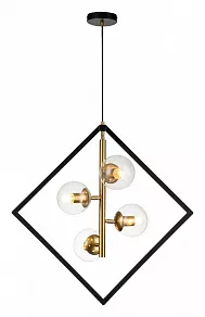 Подвесная люстра Indigo Faccetta 13005/A/4P Black