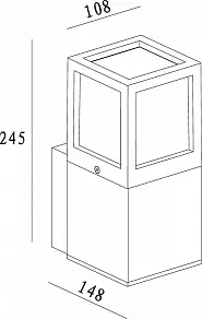 Светильник на штанге Deko-Light Facado A 731059