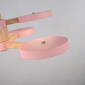 Люстра на штанге Imperiumloft TURNA Pink TURNA-DBL01