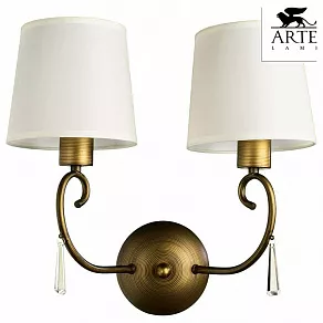 Бра Arte Lamp Carolina A9239AP-2BR
