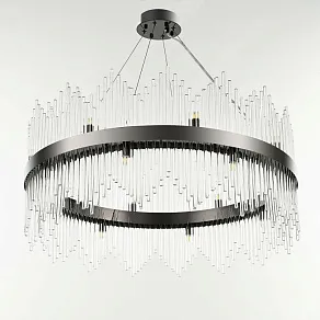 Подвесная люстра Arte Milano Бари 430110.800.16.G9.A1 BK