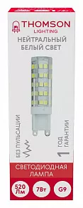 Лампа светодиодная Thomson G9 G9 7Вт 4000K TH-B4242