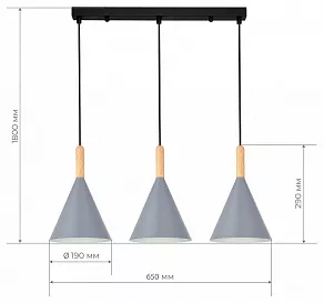 Подвесной светильник EVOLUCE Arket SLE1255-413-03