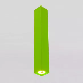 Подвесной светильник Eurosvet Cant 50154/1 LED зеленый 7W