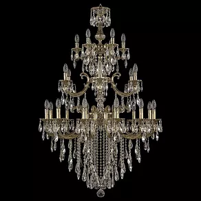 Подвесная люстра Bohemia Ivele Crystal 7209 72109/12+6+6/300/3d B GB