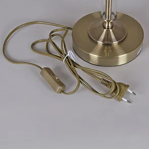 Настольная лампа декоративная ILLUMICO  IL9466-1TSQ-26 AB ELITE