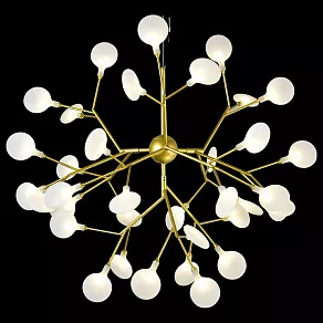 Подвесная люстра Natali Kovaltseva Grace GRACE 75128/6C GOLD SATIN