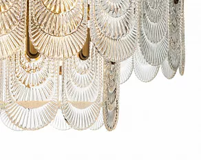 Люстра на штанге Indigo Salice 12022/B/9R Brass